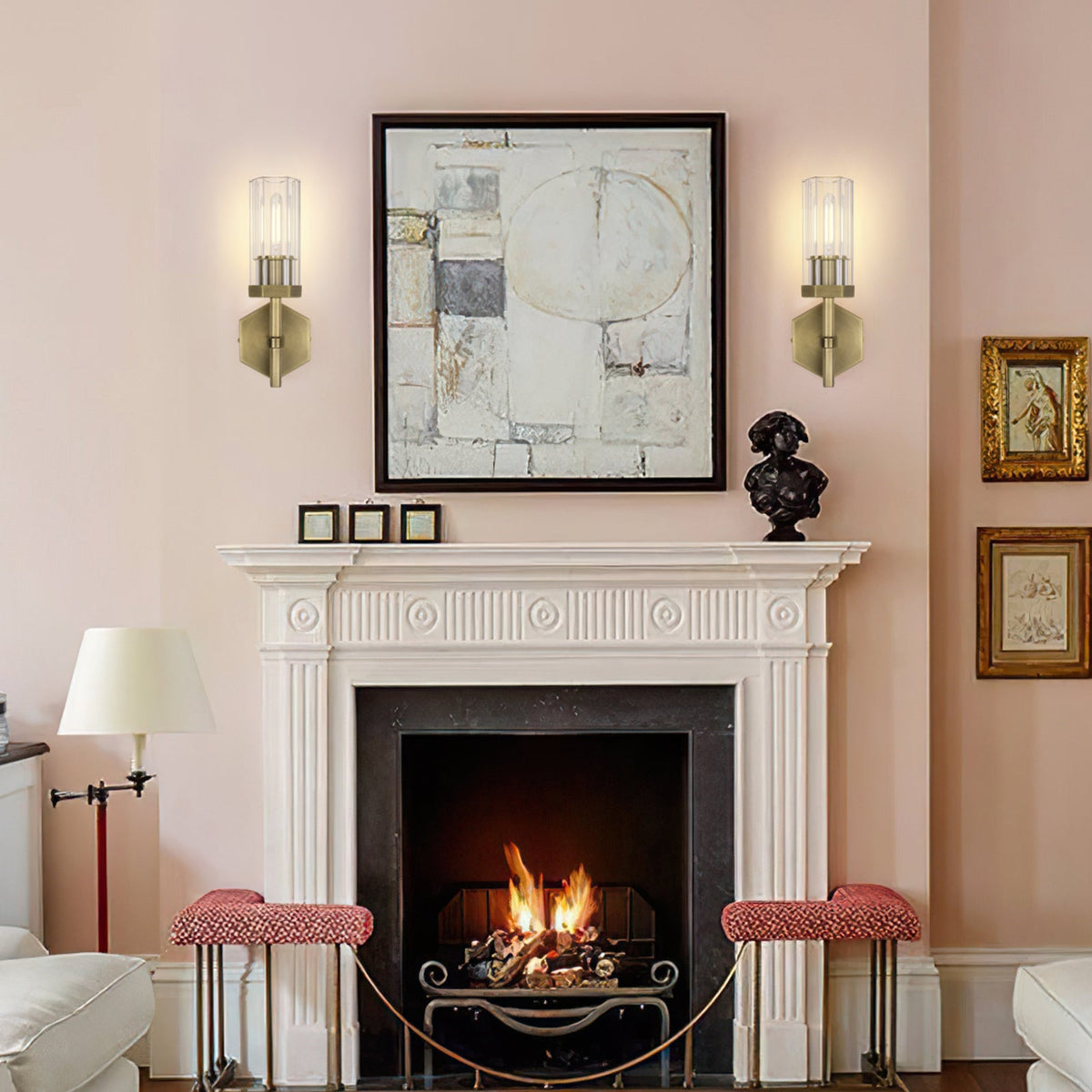 Lambert Polygonal Crystal Series Wall Sconce - product detail 25