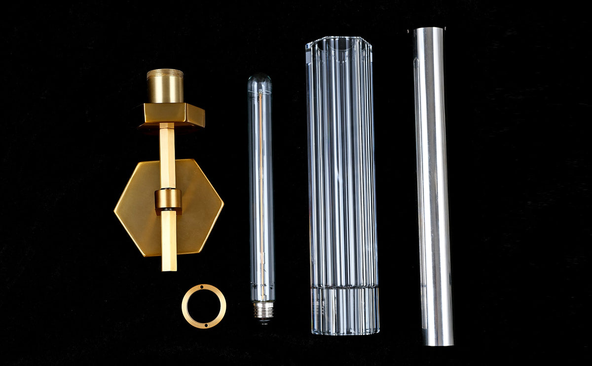 Lambert Polygonal Crystal Series Wall Sconce - product detail 37