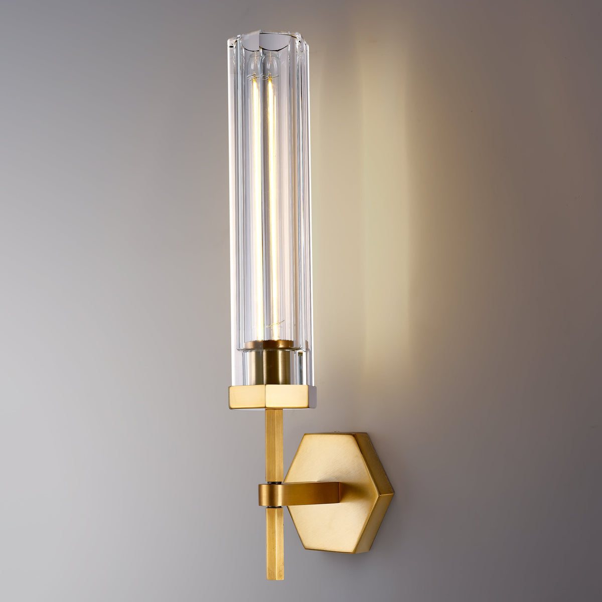 Lambert Polygonal Crystal Series Wall Sconce - product detail 61