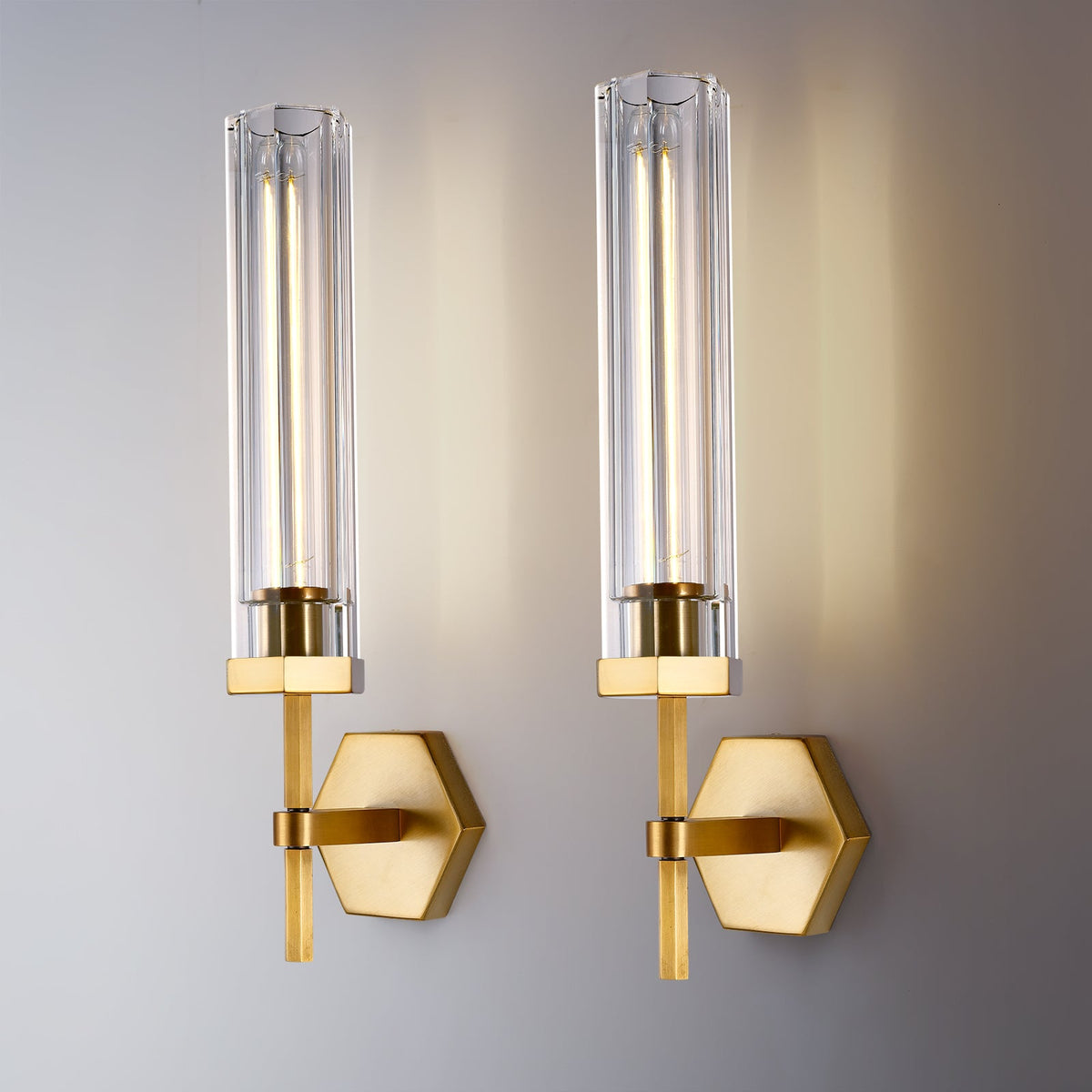 Lambert Polygonal Crystal Series Wall Sconce - product detail 51