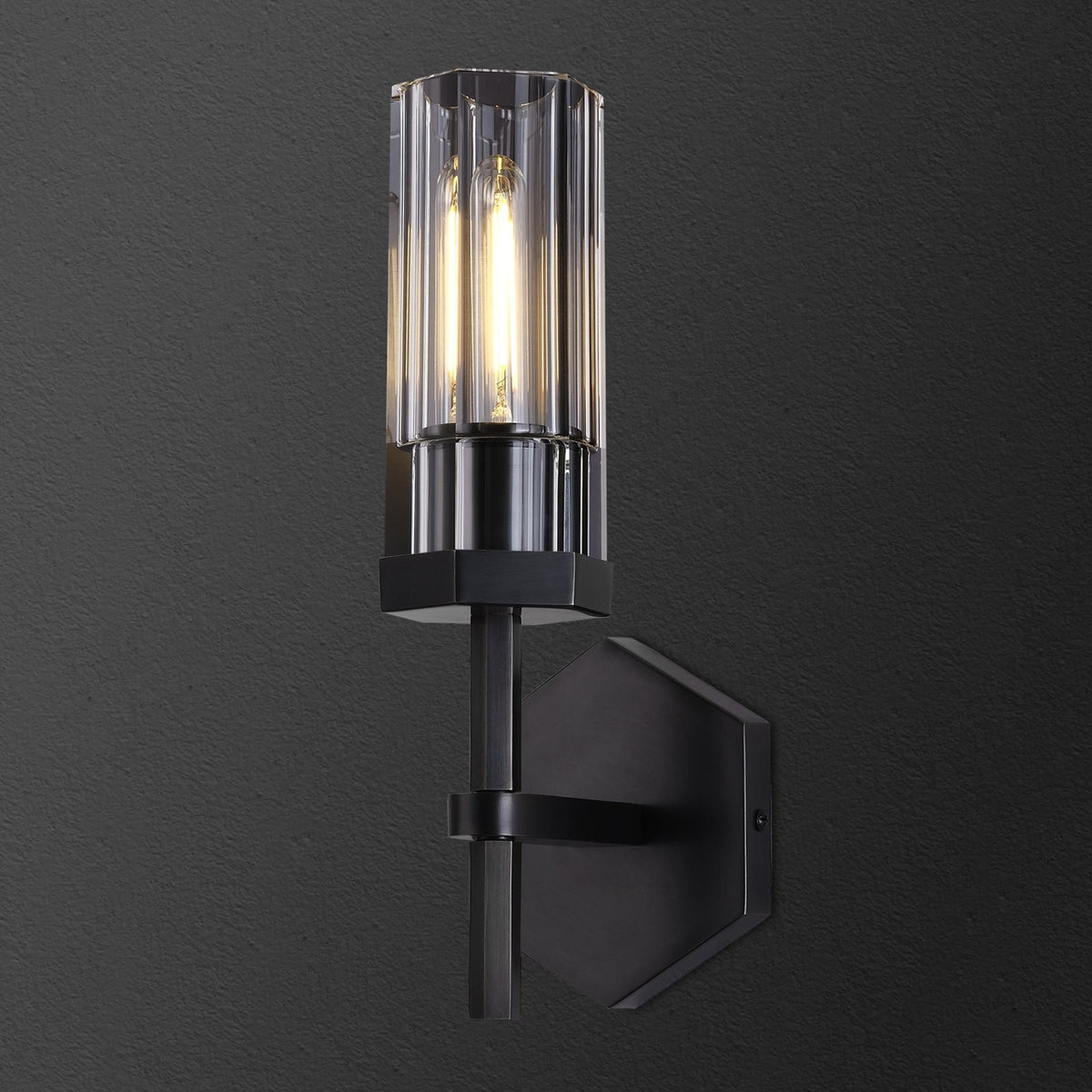 Lambert Polygonal Crystal Series Wall Sconce - product detail 12