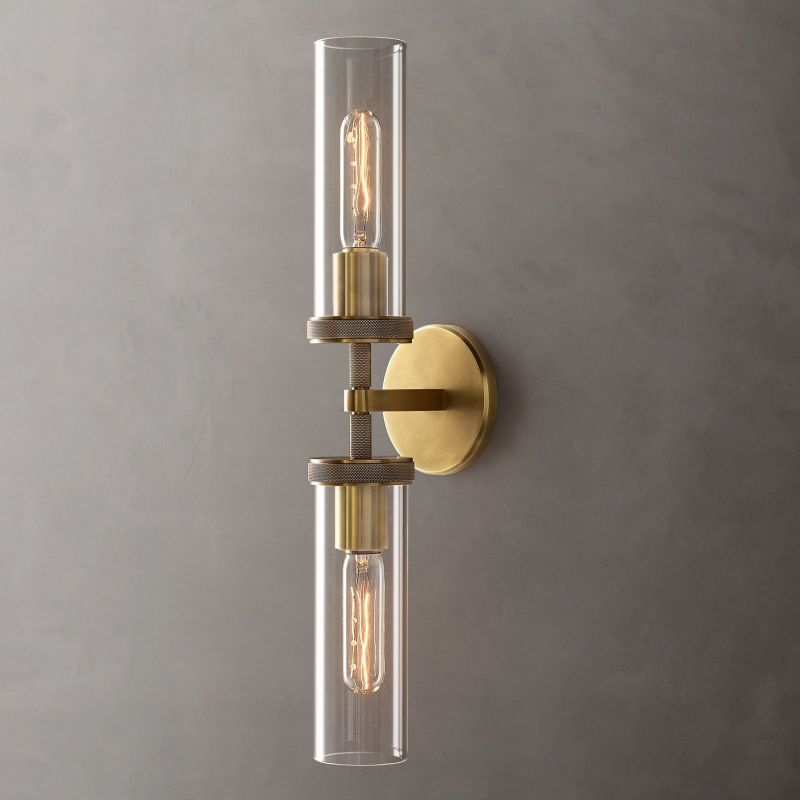 Lambert Round Shade Glass Series Wall Sconce - product detail 5