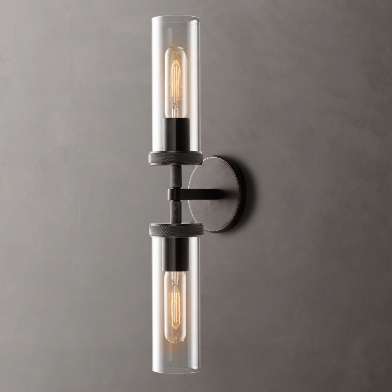 Lambert Round Shade Glass Series Wall Sconce - product detail 9