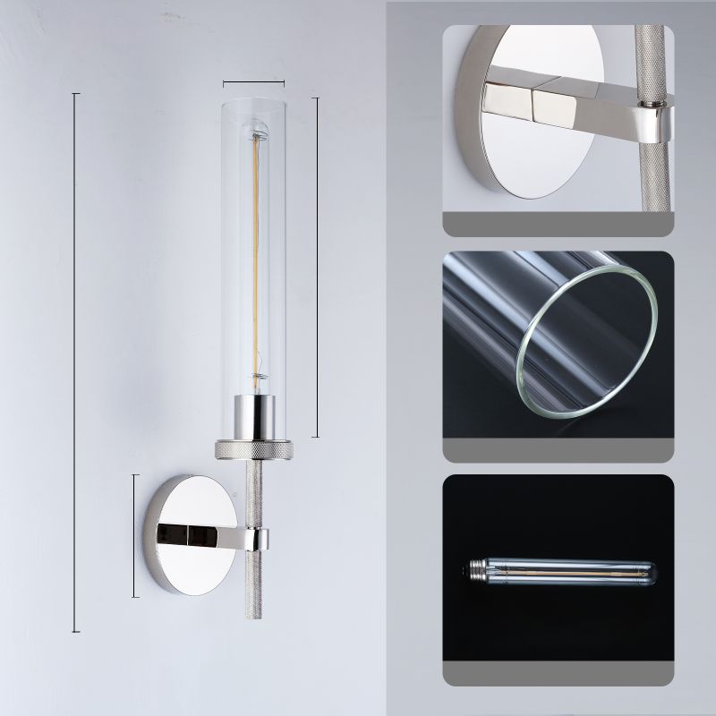 Lambert Round Shade Glass Series Wall Sconce - product detail 32