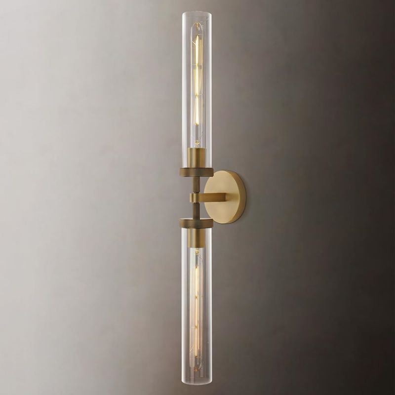 Lambert Round Shade Glass Series Wall Sconce - product detail 49