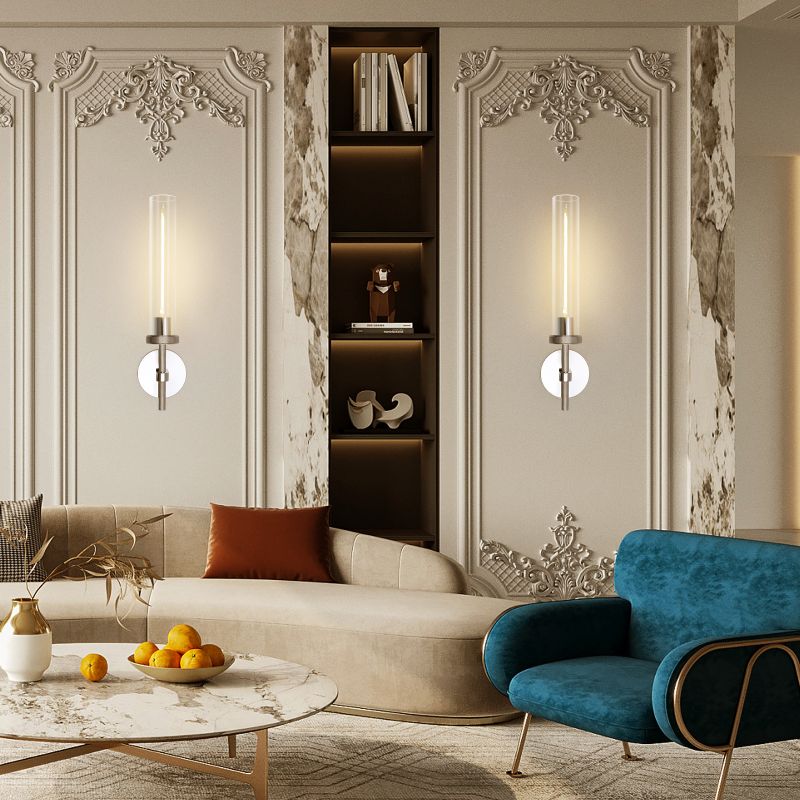 Lambert Round Shade Glass Series Wall Sconce - product detail 22