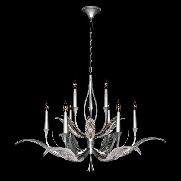 Lily Round 2-Tier Chandelier 45"D - product detail 5