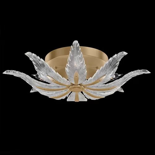 Lily Round Ceiling Wall Sconce 28"D - product detail 3