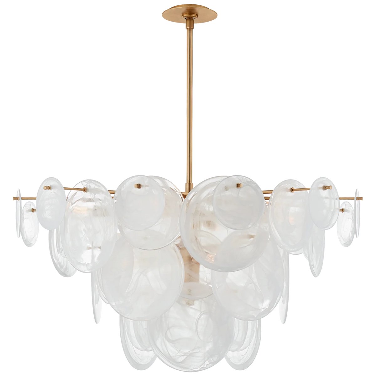 Loire Large Glass Chandelier - product detail 14