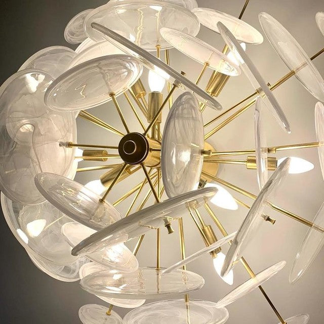 Loire Large Glass Chandelier - product detail 7
