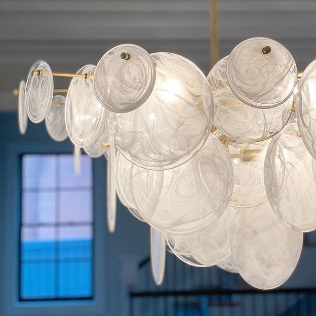 Loire Large Glass Chandelier - product detail 12
