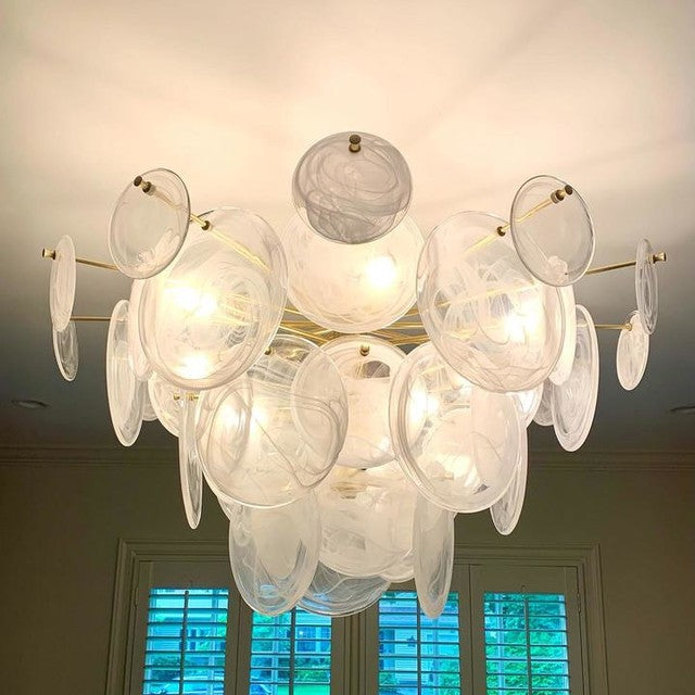 Loire Large Glass Chandelier - product detail 13