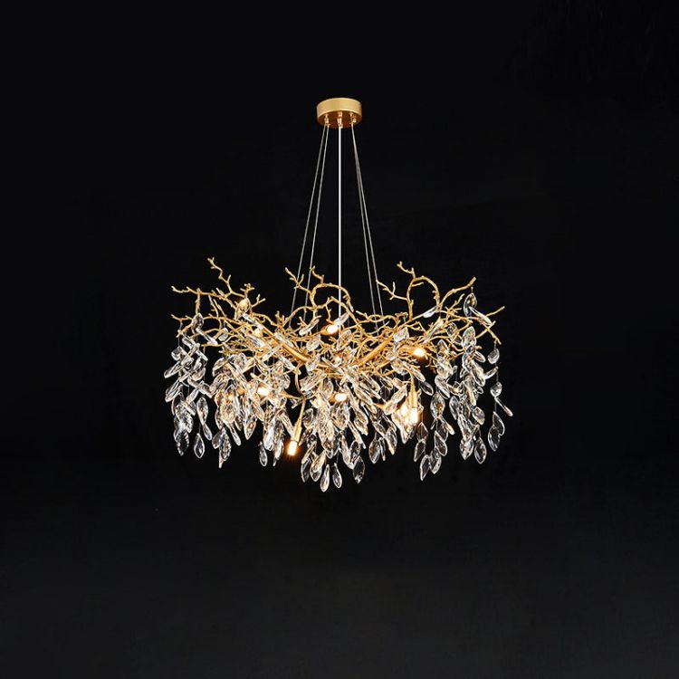 Eileen Gold Tree Branch Ceiling Chandelier - product detail 3