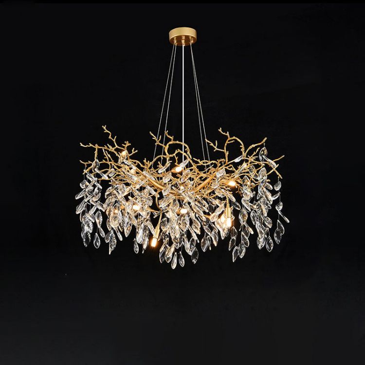 Eileen Gold Tree Branch Ceiling Chandelier - product detail 4