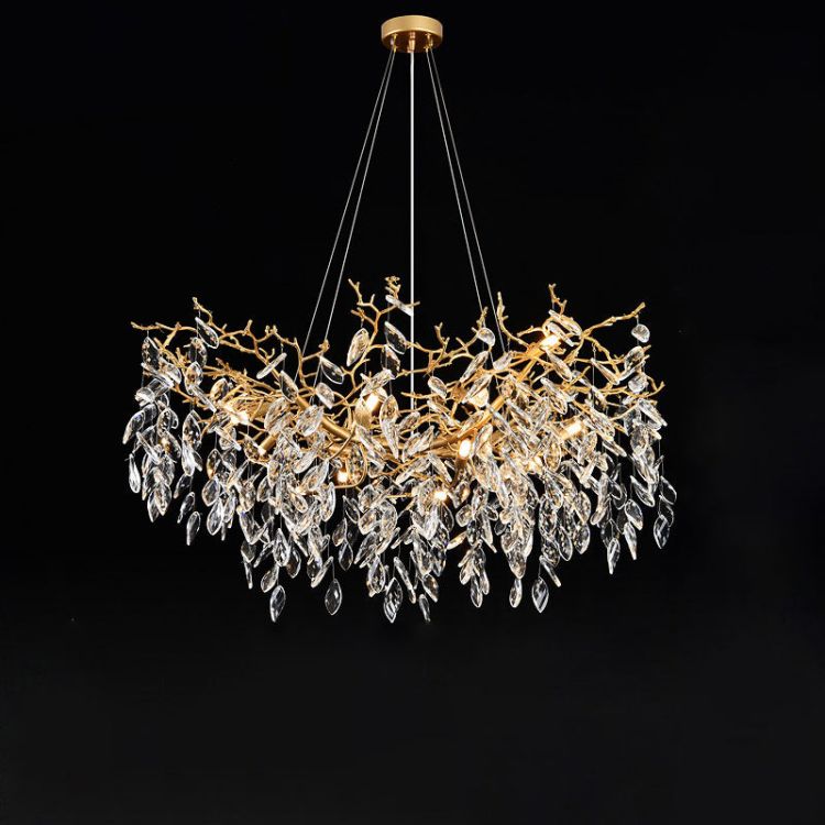 Eileen Gold Tree Branch Ceiling Chandelier - product detail 5