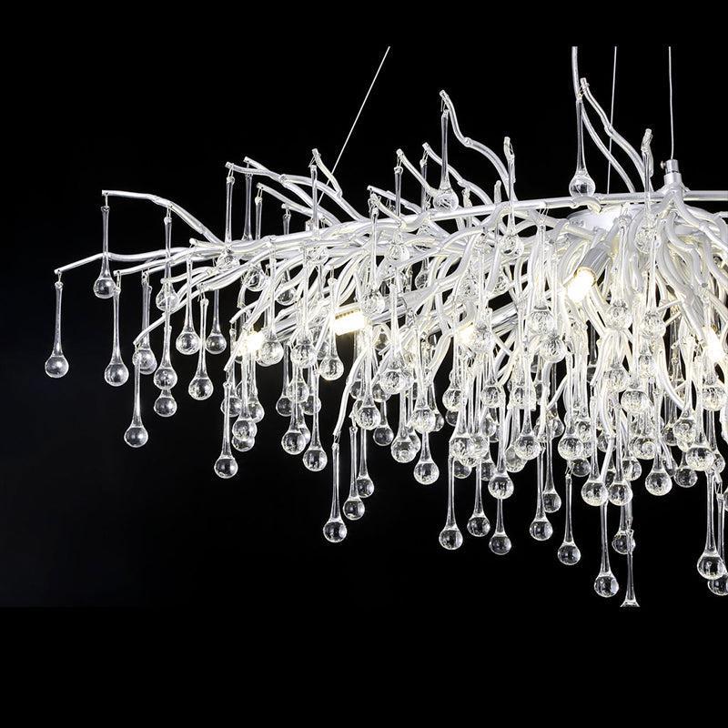 Tanner Modern Raindrop Branch Crystal Chandelier 48" L - product detail 7