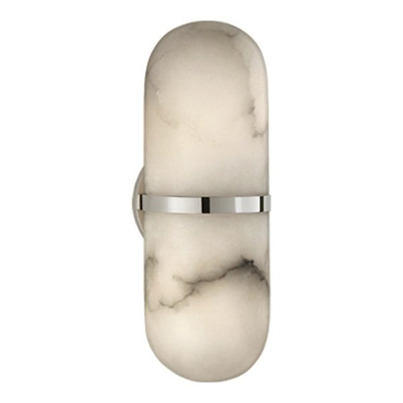 Lowell Melange Alabaster Pill Form Wall Sconce - product detail 6