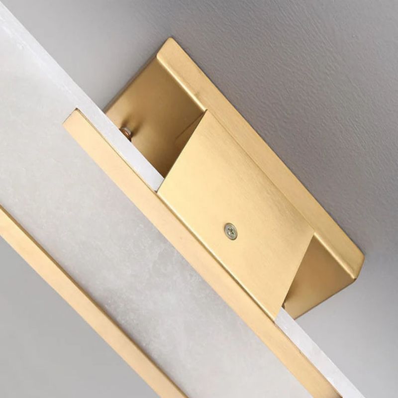 Lowell Melange Elongated Alabaster Wall Sconce 28'' - product detail 5