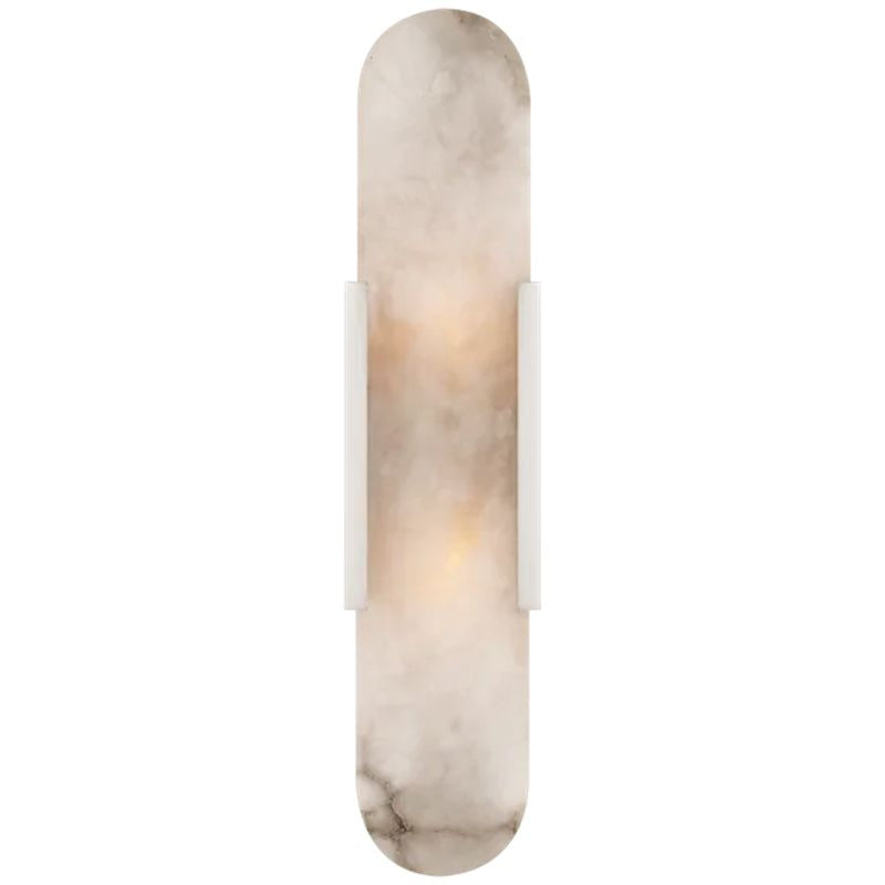Lowell Melange Elongated Alabaster Wall Sconce 28'' - product detail 4