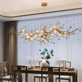 Luxury Flower Tree Branch Chandelier