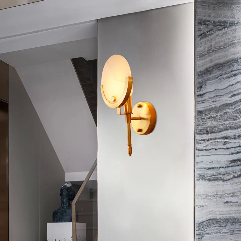 Luxus Alabaster Wall Lamp - product detail 2