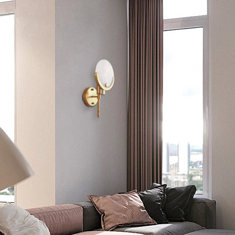 Luxus Alabaster Wall Lamp - product detail 6