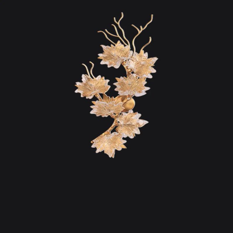 Jessie Glass Wall Sconce - product detail 12