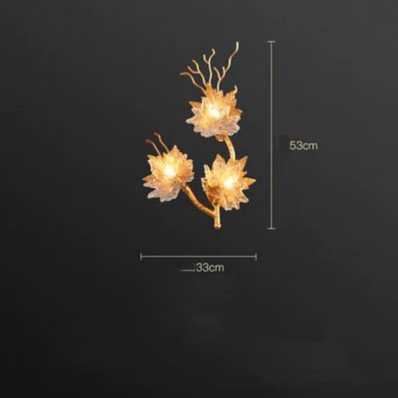 Jessie Glass Wall Sconce - product detail 2