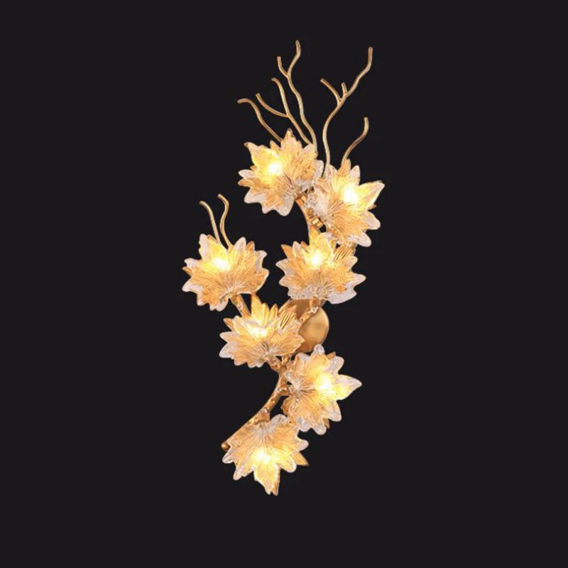 Jessie Glass Wall Sconce - product detail 11