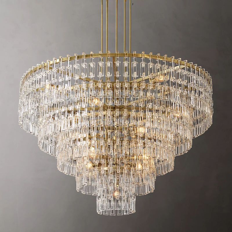 Miranda 5-Tier Round Chandelier 60”