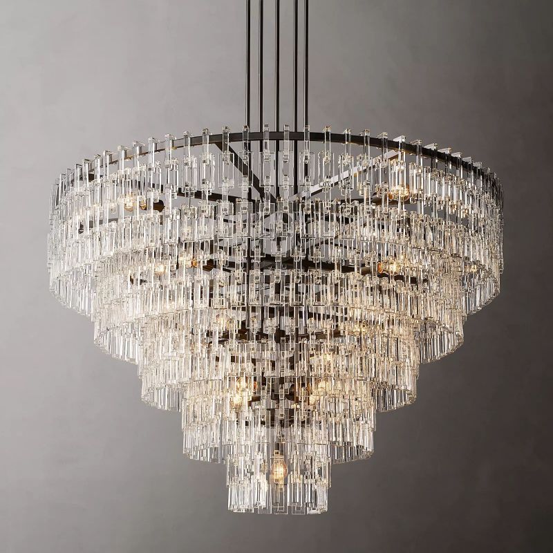 Miranda 5-Tier Round Chandelier 60”