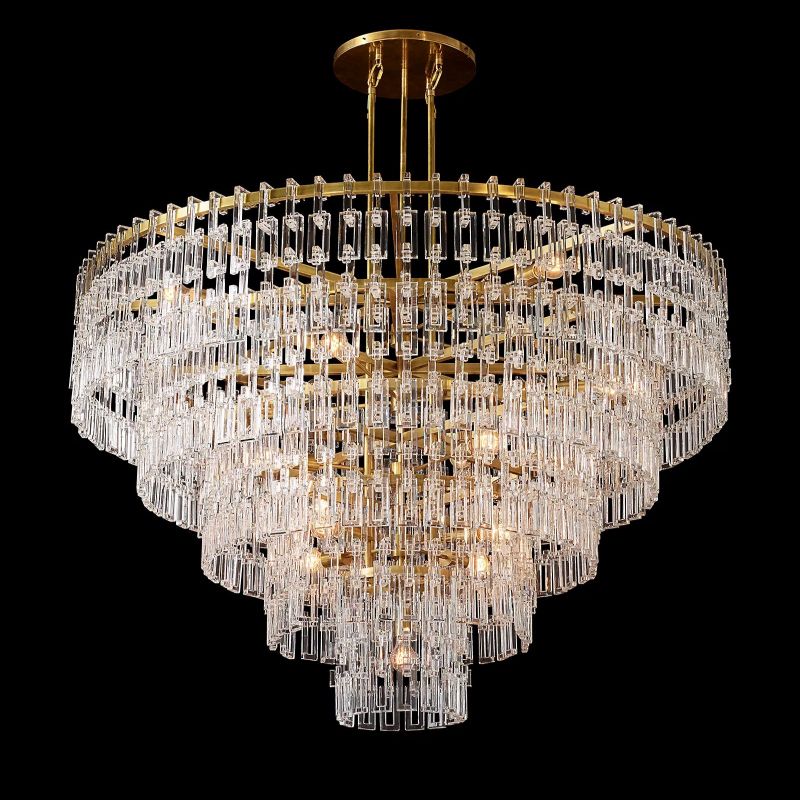 Miranda 5-Tier Round Chandelier 60”