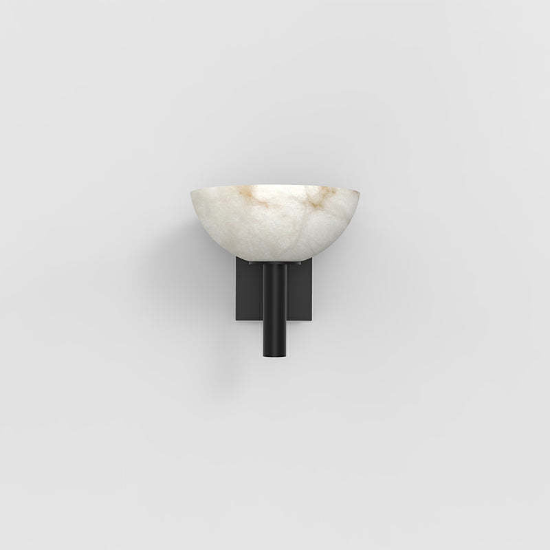 Melange Alabaster Bedside Wall Sconce,Indoor Hallway Wall Lamp - product detail 2