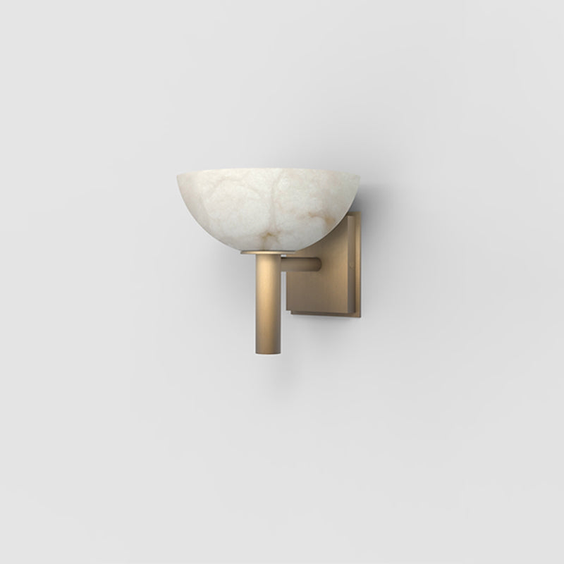 Melange Alabaster Bedside Wall Sconce,Indoor Hallway Wall Lamp - product detail 3