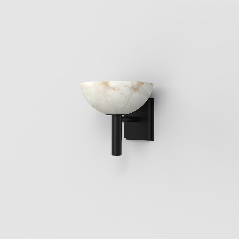 Melange Alabaster Bedside Wall Sconce,Indoor Hallway Wall Lamp - product detail 4