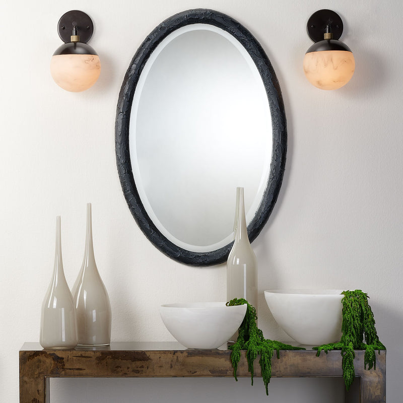 Metro Alabaster Wall Sconce - product detail 5