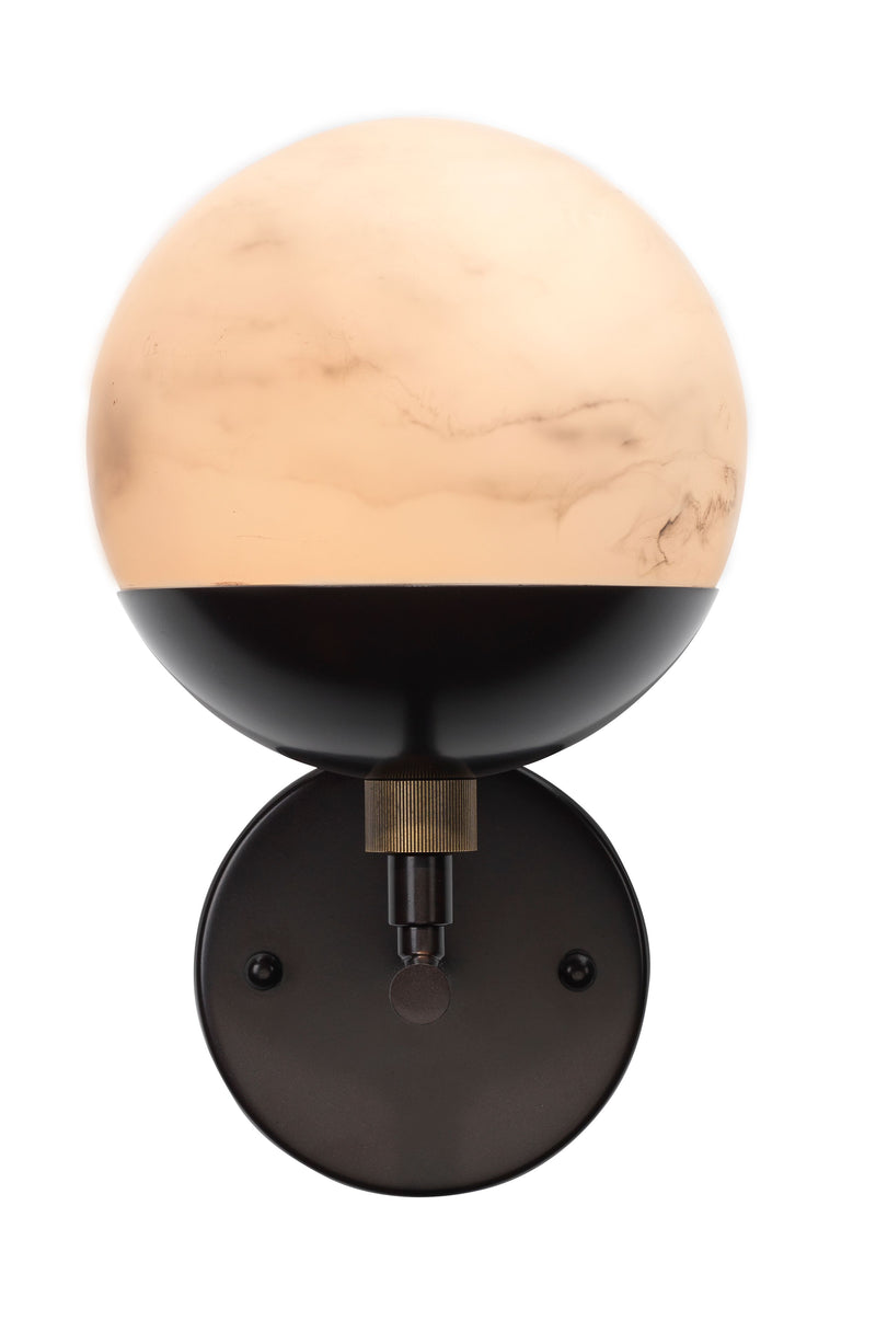 Metro Alabaster Wall Sconce - product detail 6