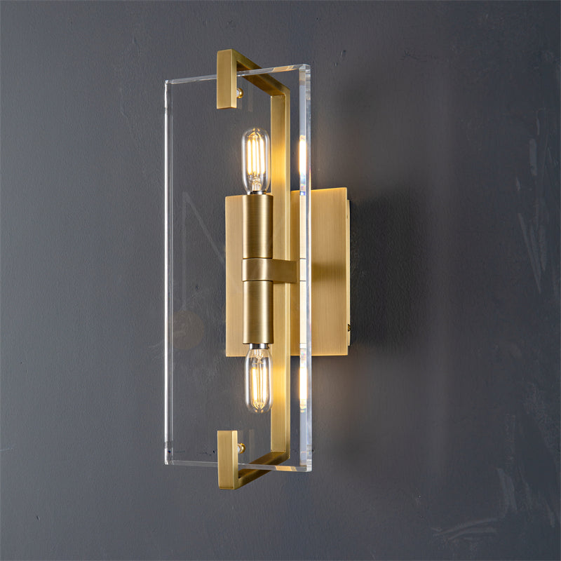 Misty Series Linear Wall Sconce - product detail 6