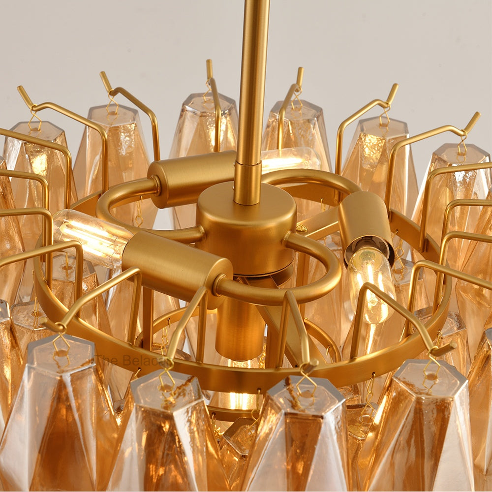 Modern Chara Round Chandelier 20"