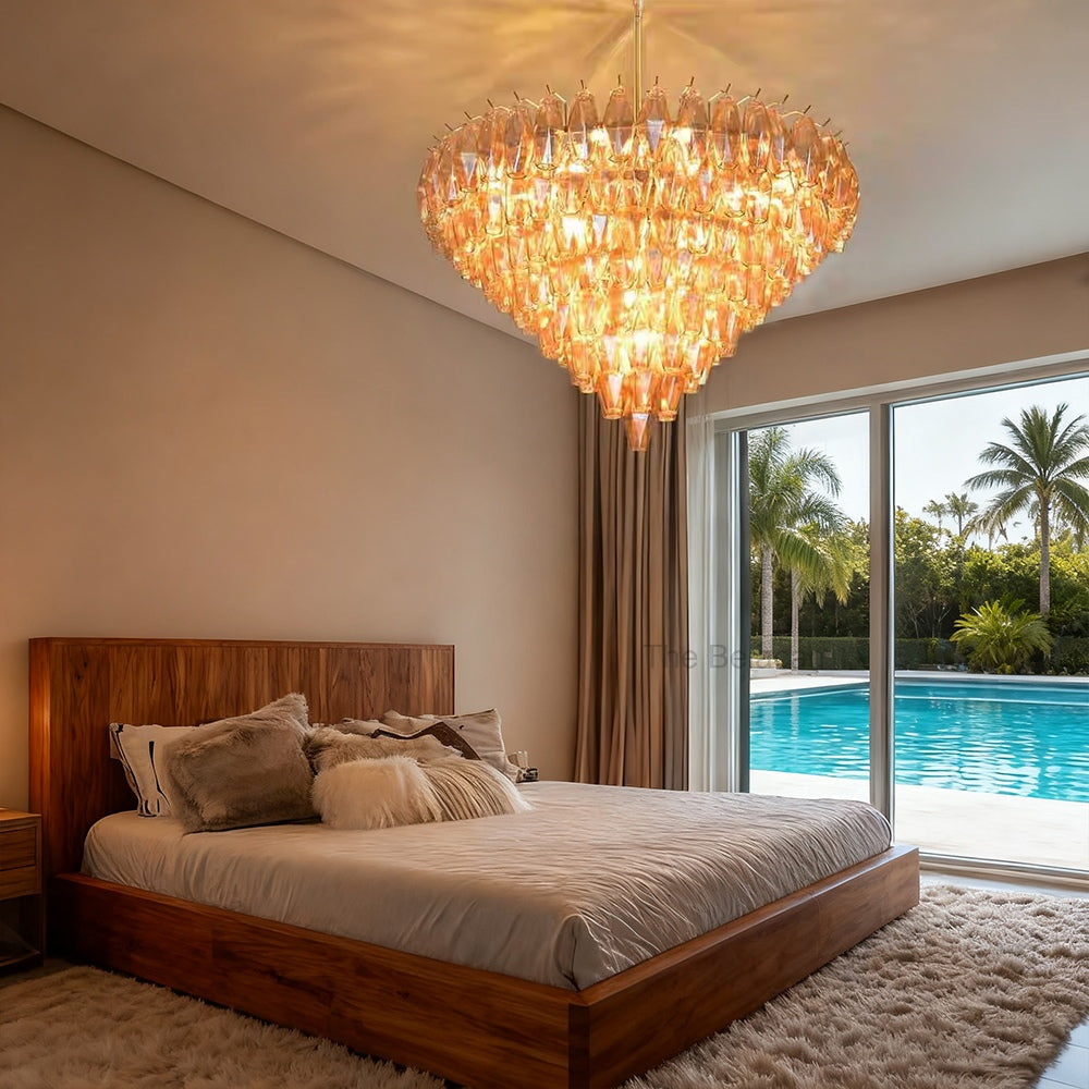 Modern Chara Round Chandelier 20"