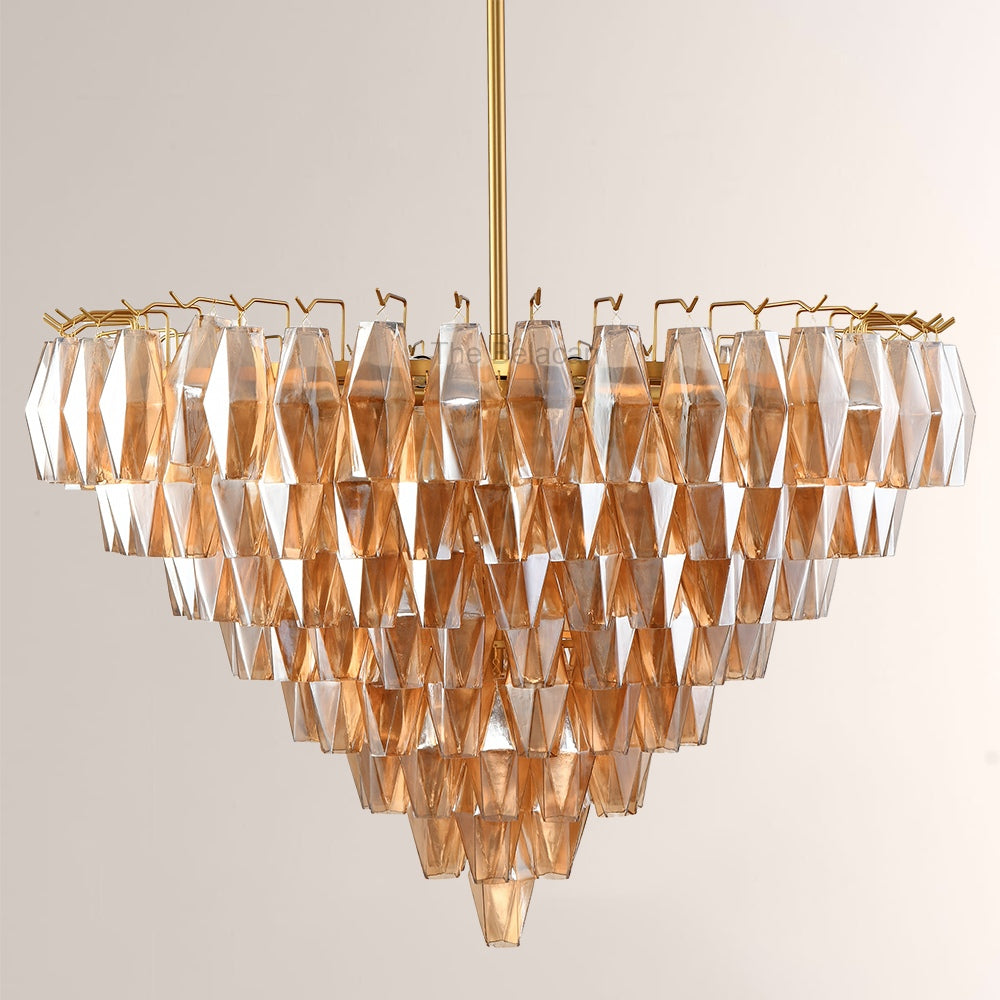 Modern Chara Round Chandelier 38"