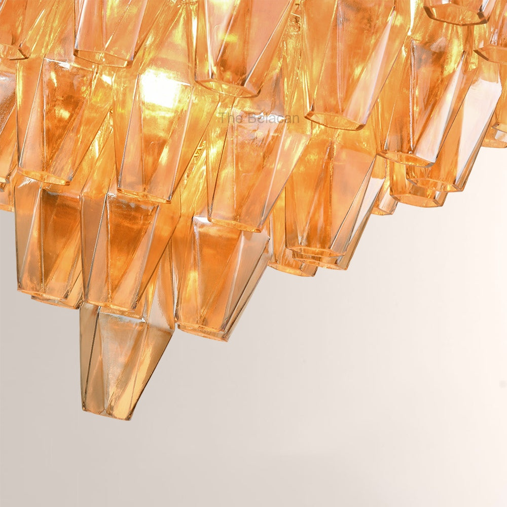 Modern Chara Round Chandelier 38"