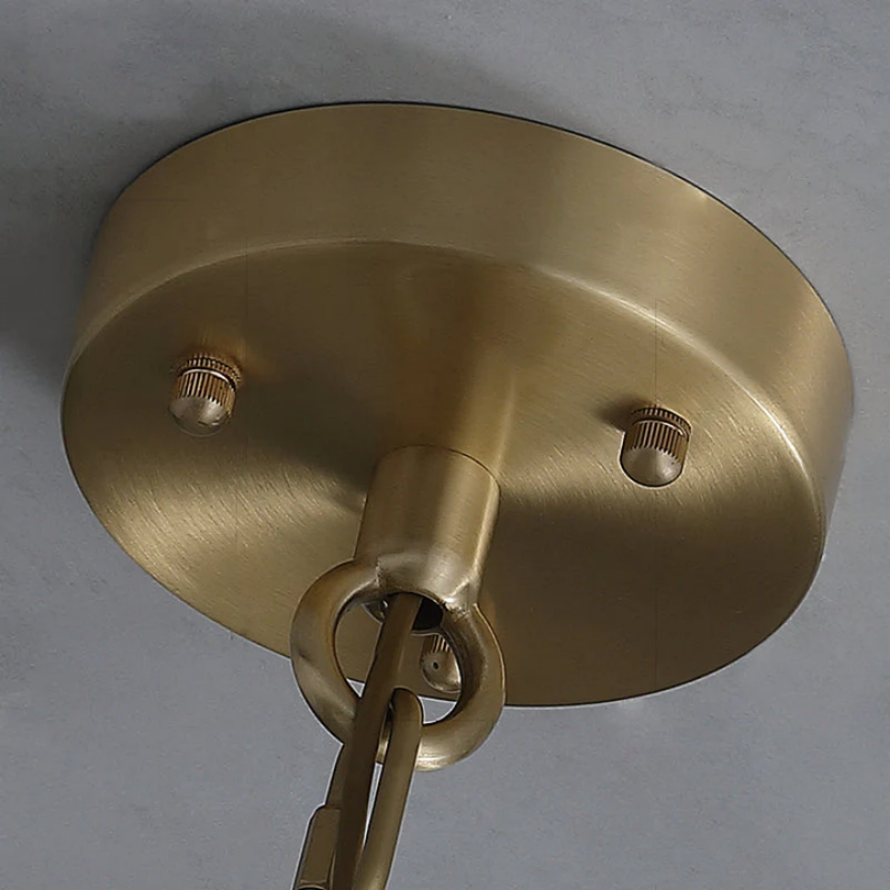 Modern Alabaster Multi-Layer Round Chandelier D31" - product detail 2