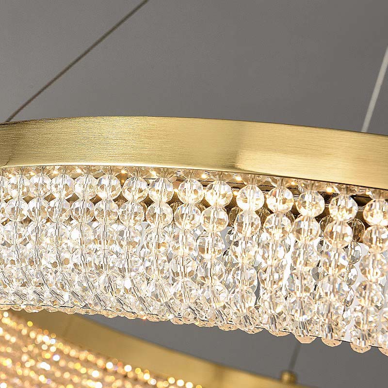 Harro New Circular Crystal Chandelier