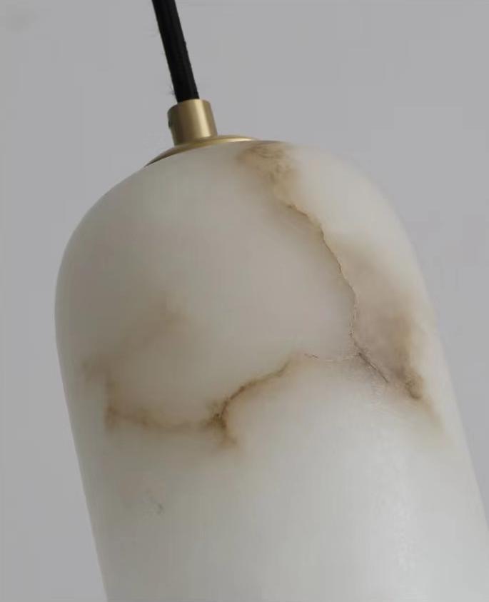 Petra Modern Alabaster Wall Sconce - product detail 7