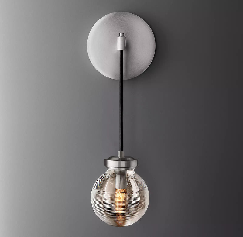 Popular Pearl Glass Ball Wall Sconce