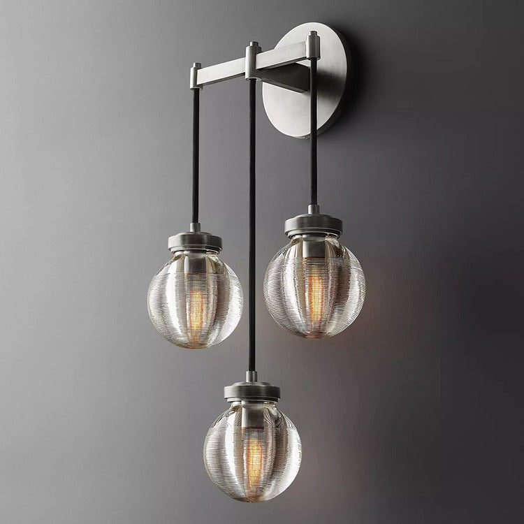 Popular Pearl Glass Ball Wall Sconce