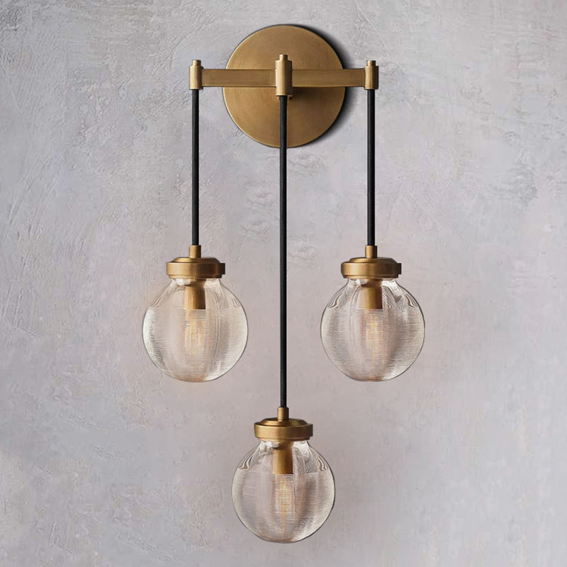 Popular Pearl Glass Ball Wall Sconce