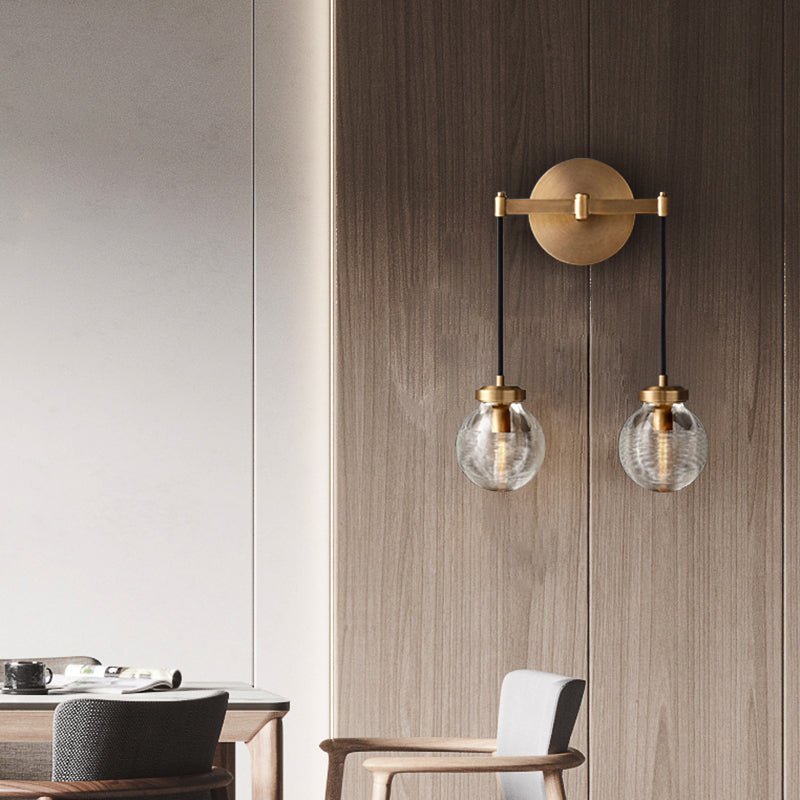 Popular Pearl Glass Ball Wall Sconce - product detail 7