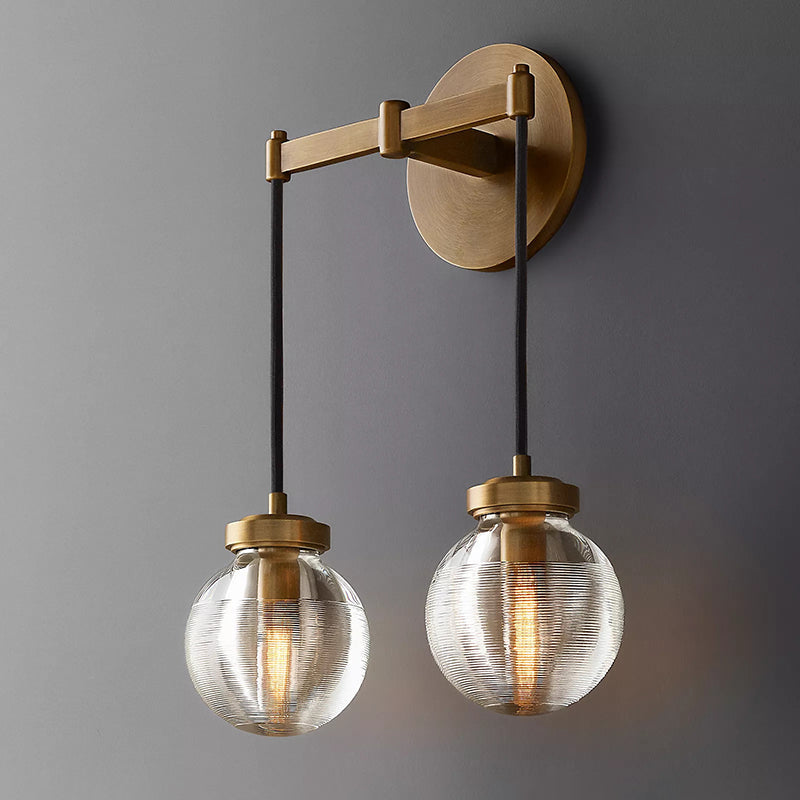 Popular Pearl Glass Ball Wall Sconce